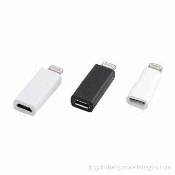 Adapters for iPhone 5, High-quality, Available in Black and White Colors